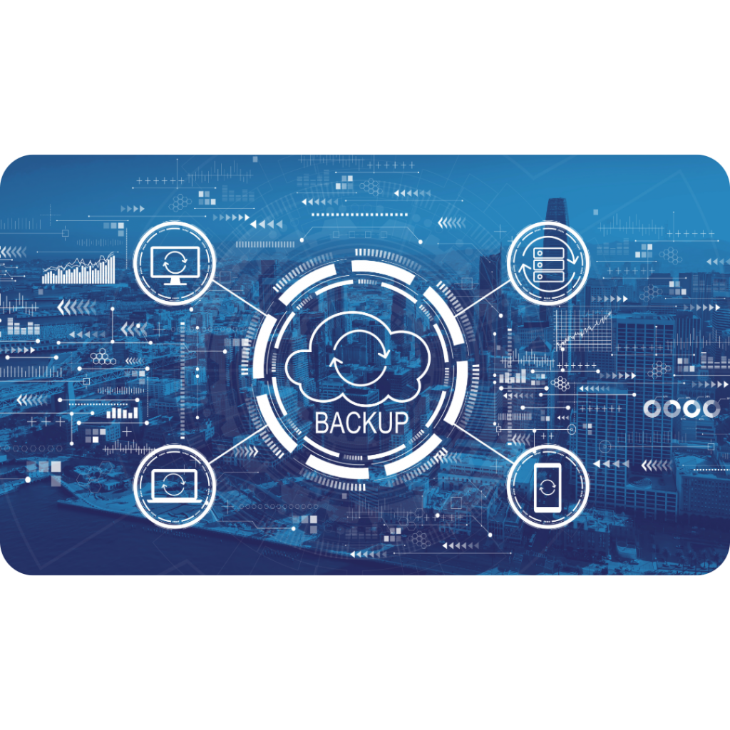 cloud data backup concept